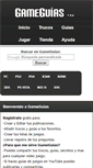 Mobile Screenshot of gameguias.com